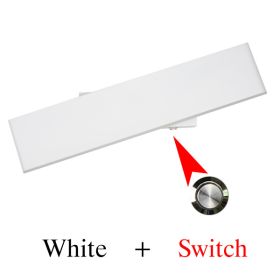 Bedside wall lamp modern led cross lamp (Option: White switch-Warm white)