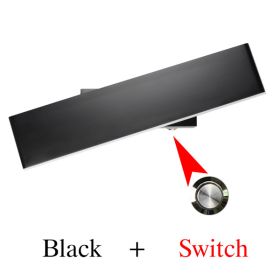 Bedside wall lamp modern led cross lamp (Option: Black switch-Warm white)