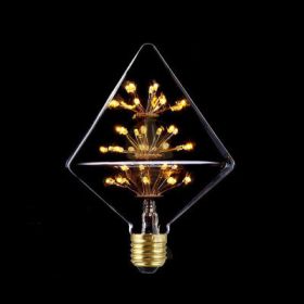 Gypsophila Bulb Energy-saving LED Decorative Art Light Source (Option: Point drill-2300K warm yellow)