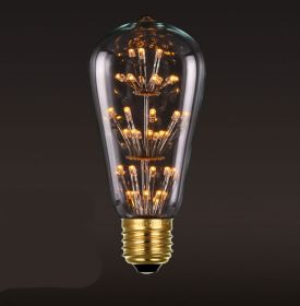 Gypsophila Bulb Energy-saving LED Decorative Art Light Source (Option: T64-2300K warm yellow)