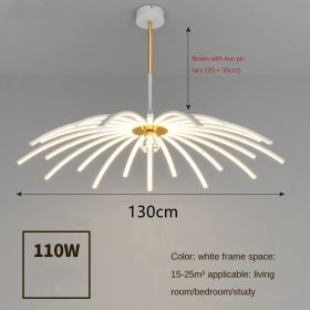 Led Chandelier In Dining Room Bedroom (Option: White B-22heads-White light)