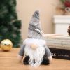 Christmas Decoration Supplies Knitted Hat Spherical Forest Old Man Pendant Creative Doll Pendant Tree Pendant