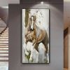 Hand Painted Oil Painting Abstract Portrait Wall Art Hand painted-Animal Horse Oil Paintings On Canvas-Hand Made-For Home Decoration