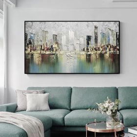 Abstract Art Modern Painting Wall decor painting big size oil on canvas Handmade artwork wall painting living room (size: 100X150cm)