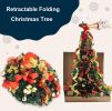 6FT Pop Up Christmas Tree with Lights, Pre-lit Artificial Christmas Trees