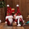 Christmas Red Sequins Rudolph Decoration Rudolph Doll Children Gift Props