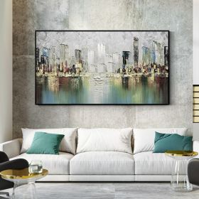 Abstract Art Modern Painting Wall decor painting big size oil on canvas Handmade artwork wall painting living room (size: 60X90cm)