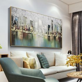 Abstract Art Modern Painting Wall decor painting big size oil on canvas Handmade artwork wall painting living room (size: 50X70cm)