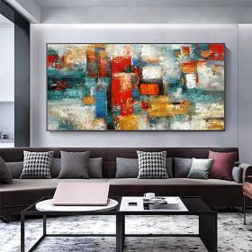 Hand Oil Paintings Wall Art On Canvas Wall Art Decoration Modern Abstract Picture For Home Living Room hallway bedroom luxurious decorative painting (size: 100X150cm)