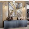 Large Original Hand Painted Abstract Modern Golden Oil Paintings On Canvas Wall Art Entryway Living Room Home Decor No Frame