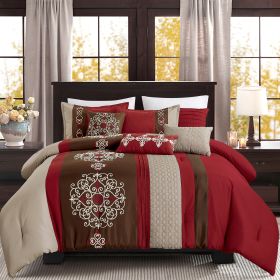 Juin 7PC COMFORTER SET (size: QUEEN)