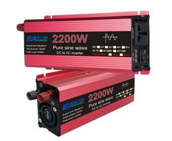 Electric On-board Power Converter (Option: Red-AU-2200w)